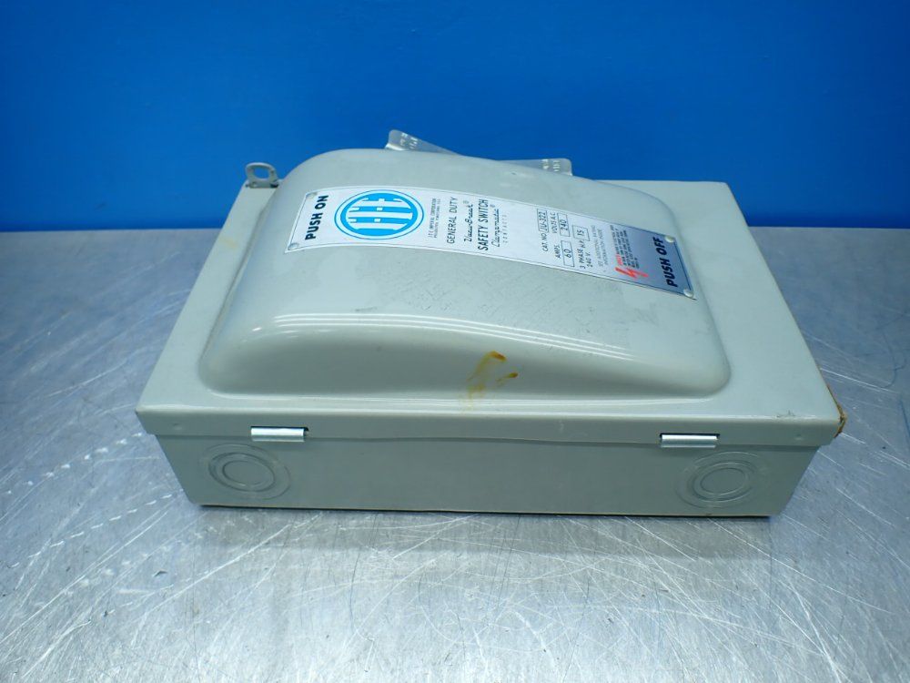 Ite Imperial 15hp General Duty Vacu-break Safety Switch - Ju-322