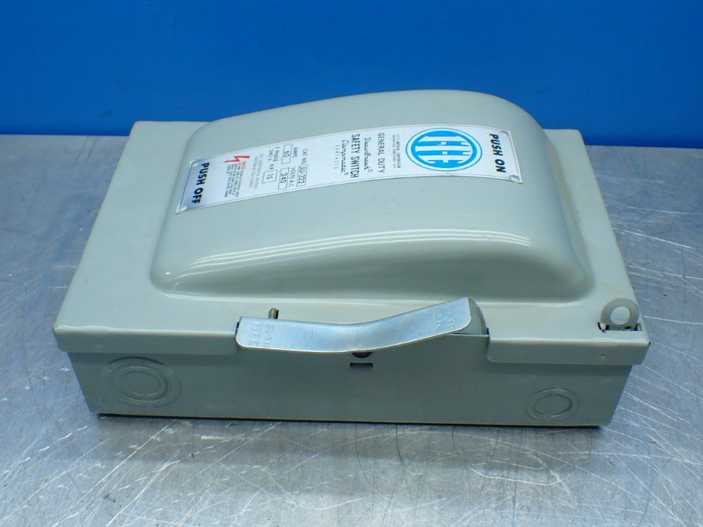 Ite Imperial 15hp General Duty Vacu-break Safety Switch - Ju-322