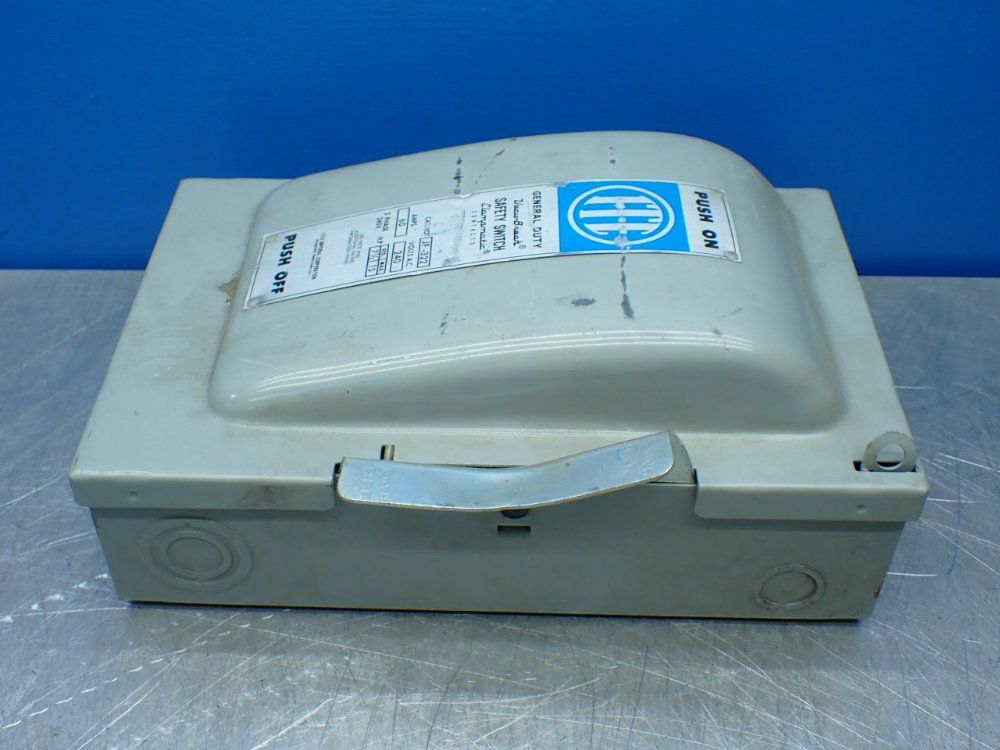 Ite Imperial 15hp General Duty Vacu-break Safety Switch - Ju-322