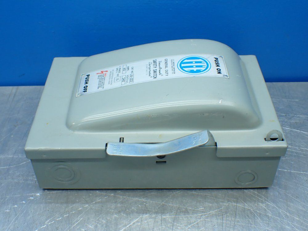 Ite Imperial 15hp General Duty Vacu-break Safety Switch - Ju-322