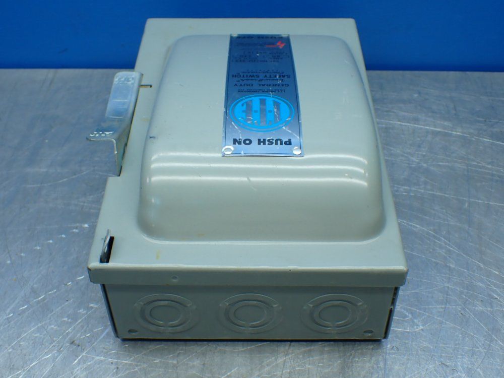 Ite Imperial 15hp General Duty Vacu-break Safety Switch - Ju-322
