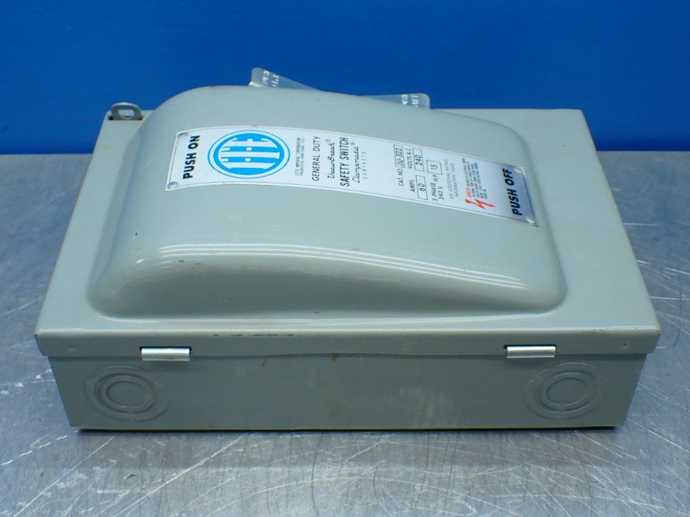Ite Imperial 15hp General Duty Vacu-break Safety Switch - Ju-322