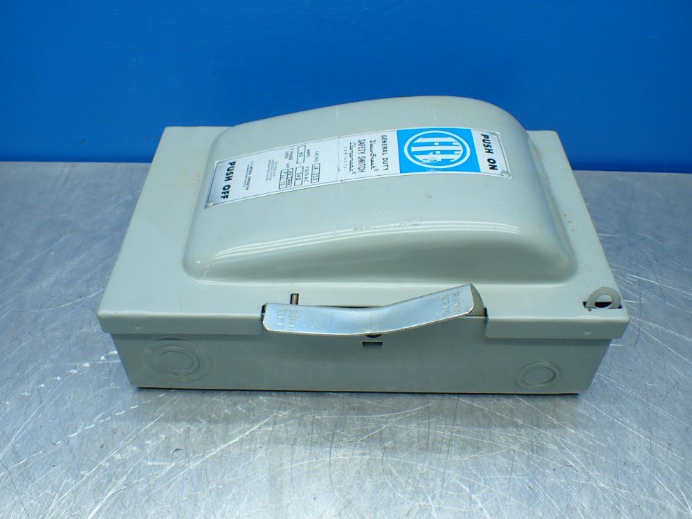 Ite Imperial 15hp General Duty Vacu-break Safety Switch - Ju-322