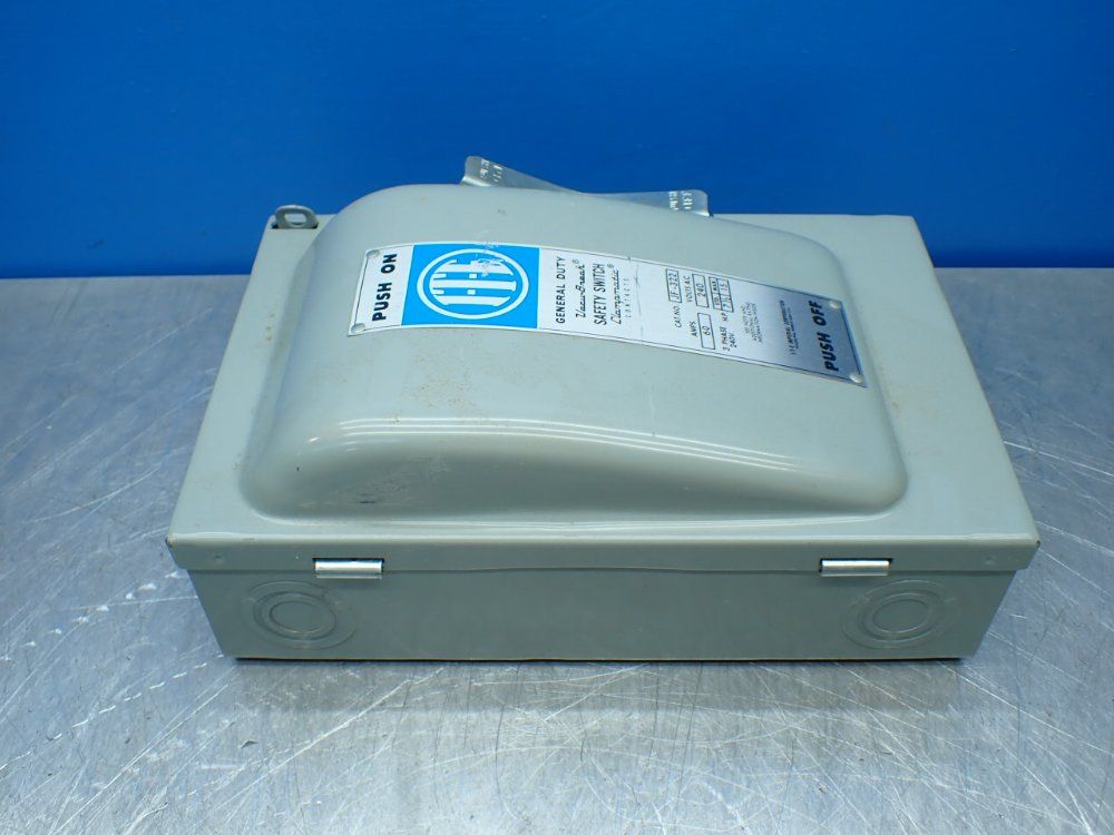 Ite Imperial 15hp General Duty Vacu-break Safety Switch - Ju-322