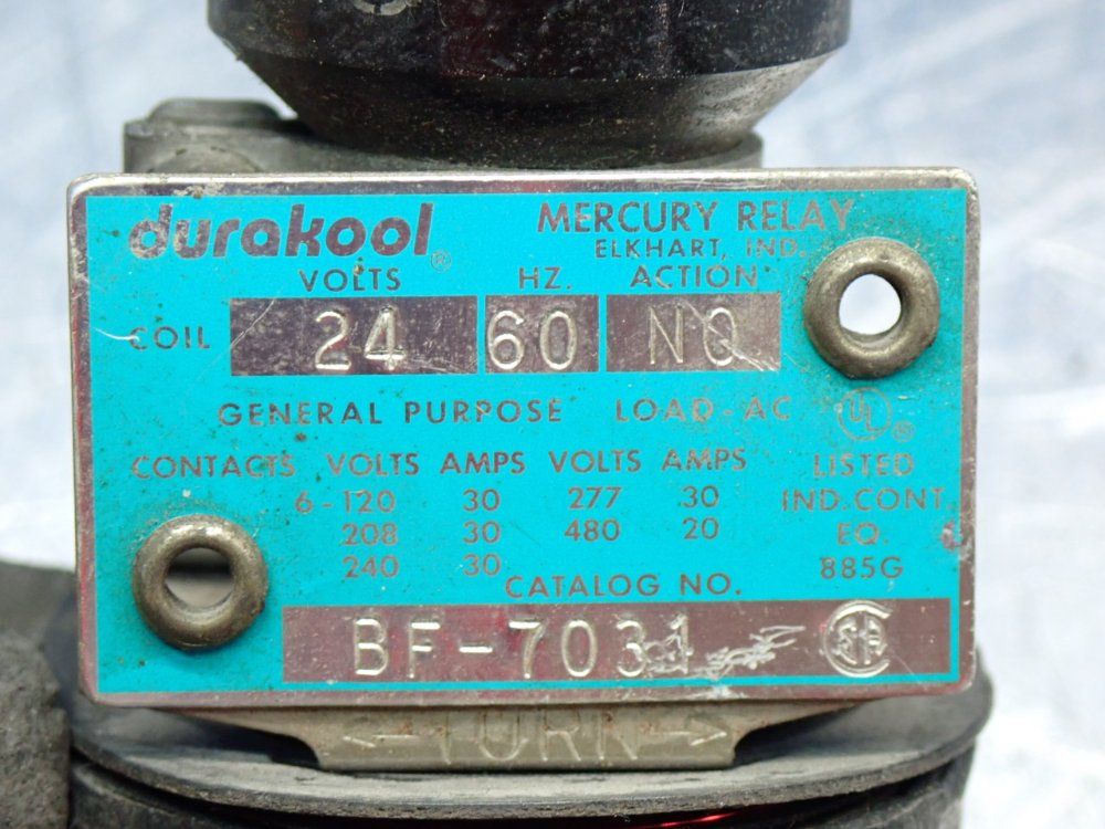 Durakool Load-gen Mercury Relay - Bf-7031