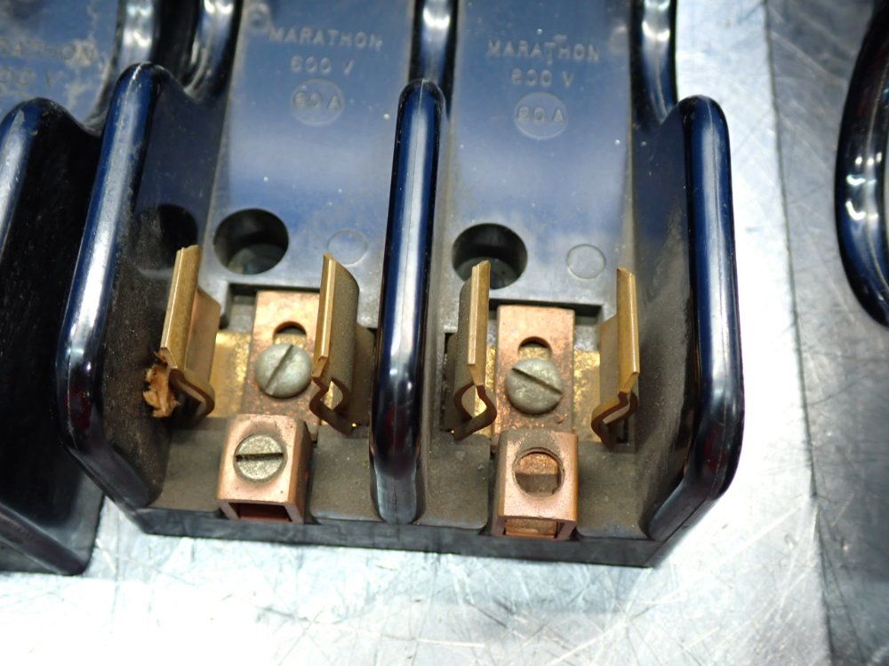 Marathon 60a-series 3-pole Fuse Holder - 6f30