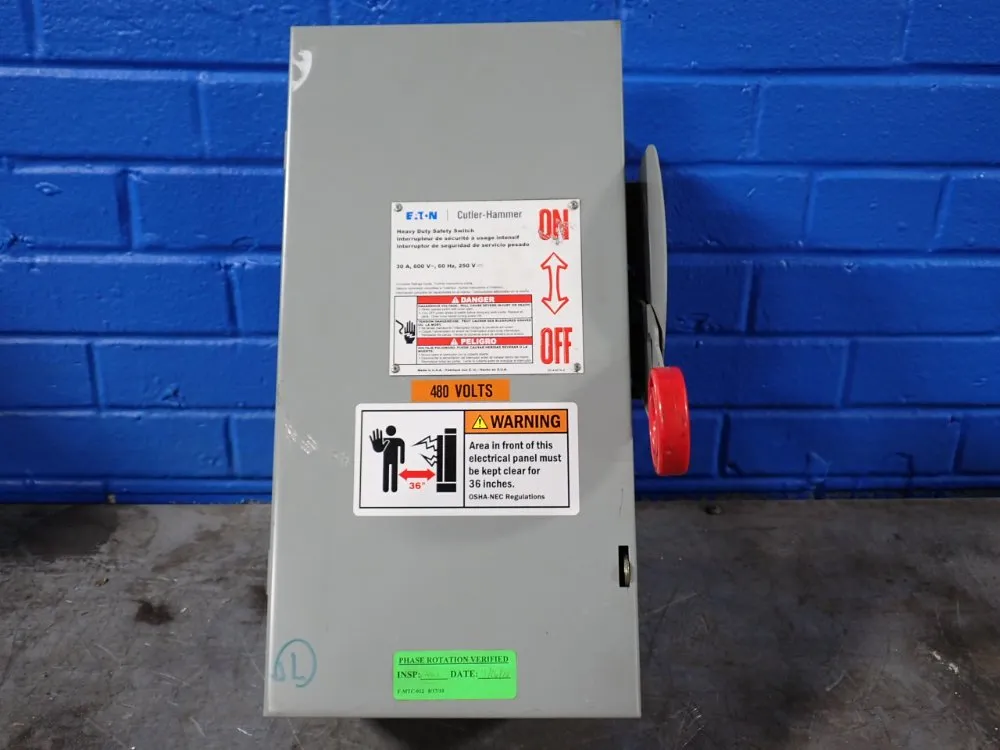Eaton 30 A Heavy Duty Switch