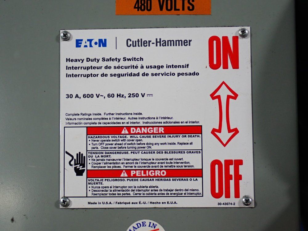 Eaton 30 A Heavy Duty Switch