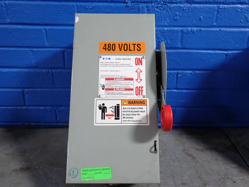 Eaton 30 A Heavy Duty Switch