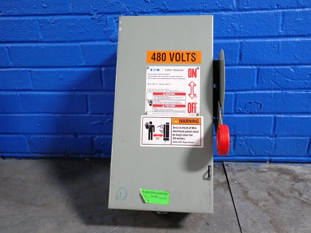 Eaton 30 A Heavy Duty Switch
