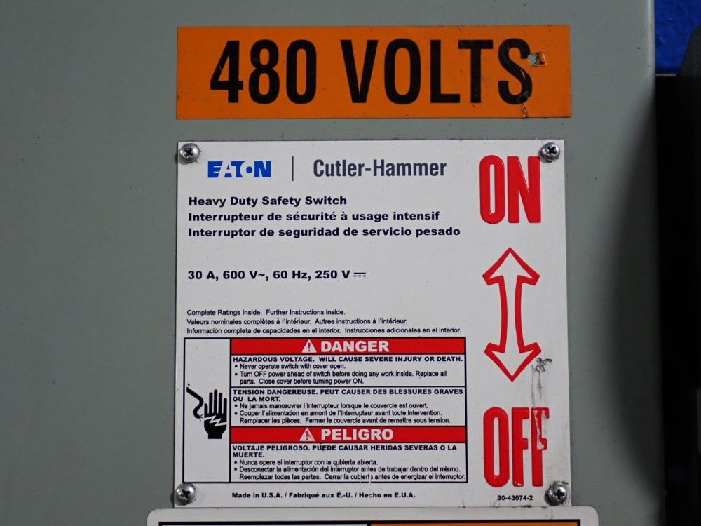 Eaton 30 A Heavy Duty Switch