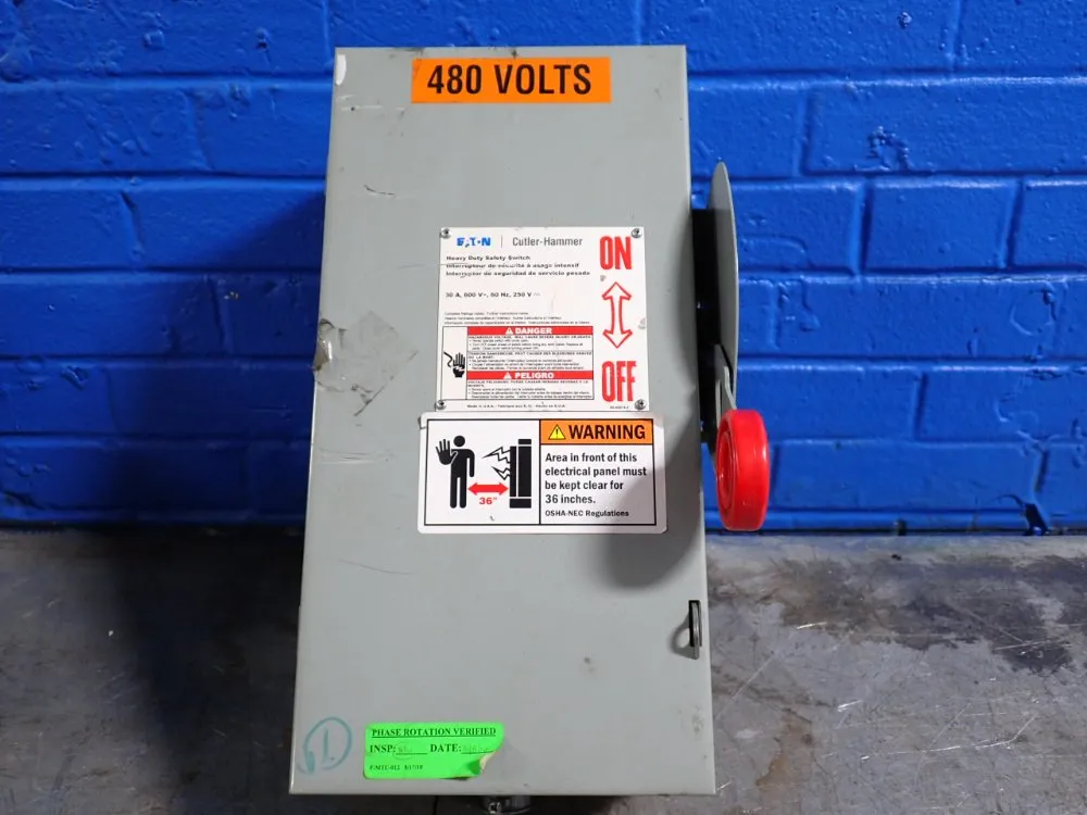 Eaton 30 A Heavy Duty Switch