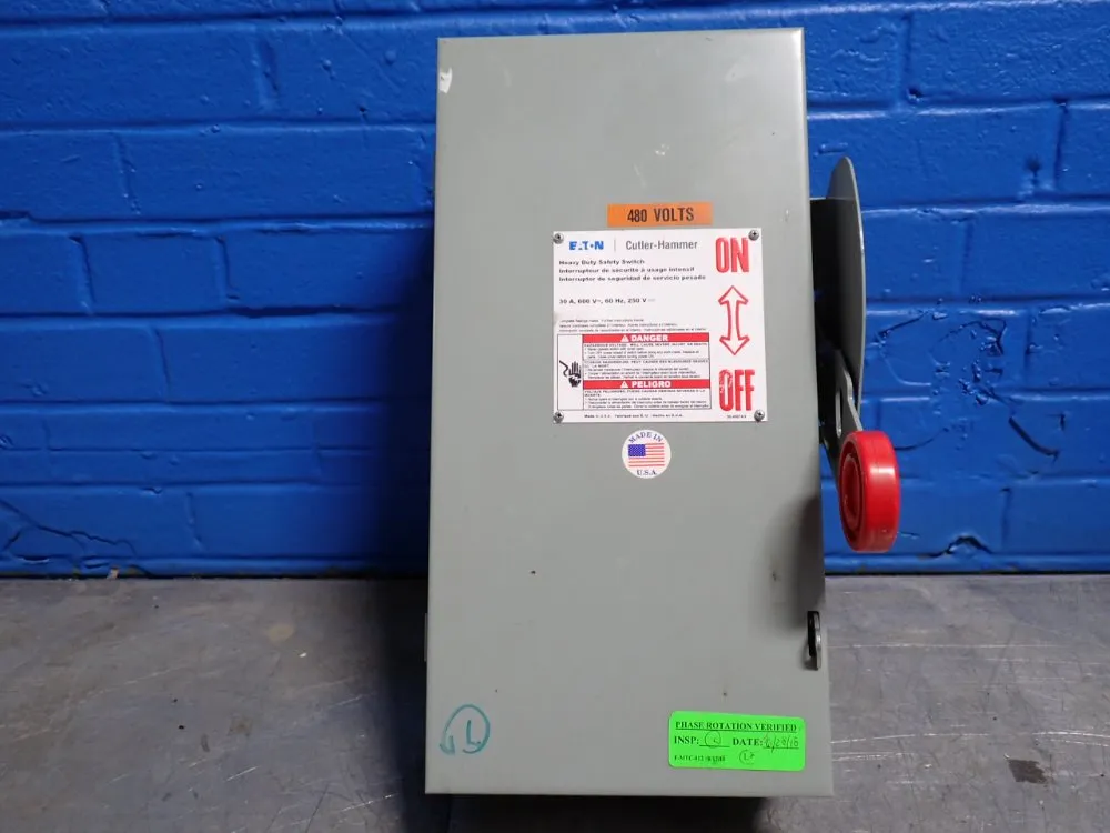 Eaton 30 A Heavy Duty Switch