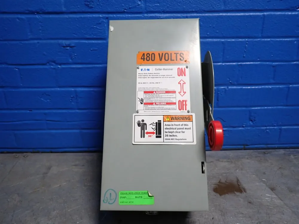 Eaton 30 A Heavy Duty Switch