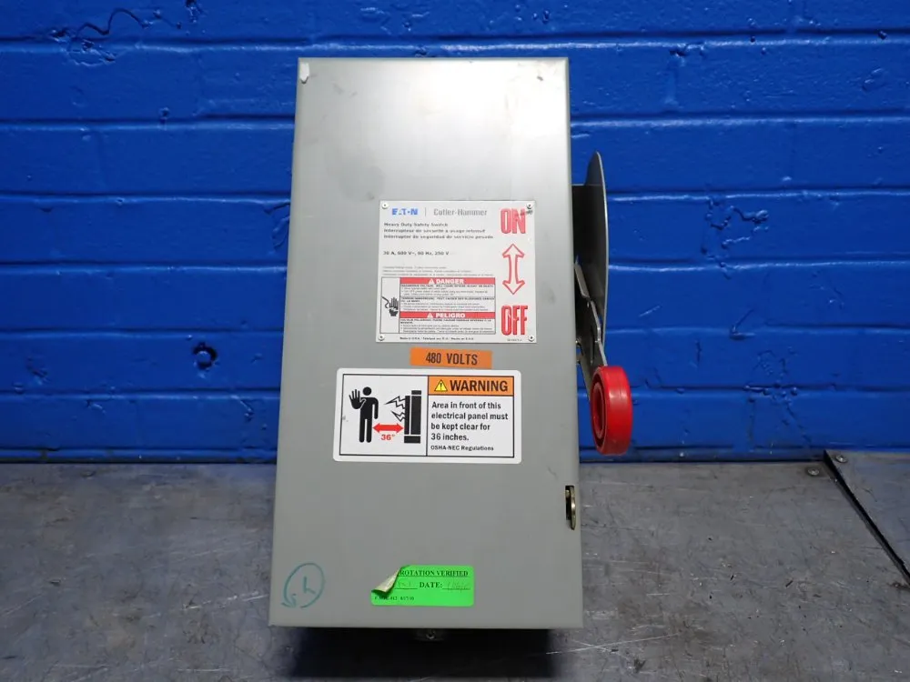 Eaton 30 A Heavy Duty Switch