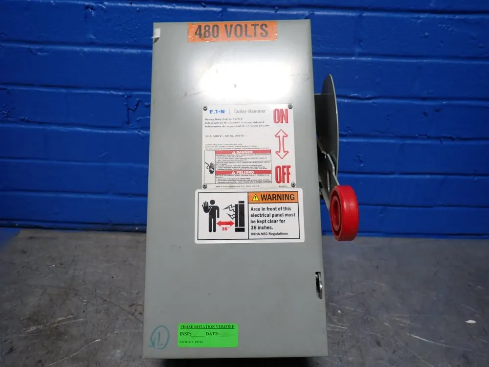 Eaton 30 A Heavy Duty Switch
