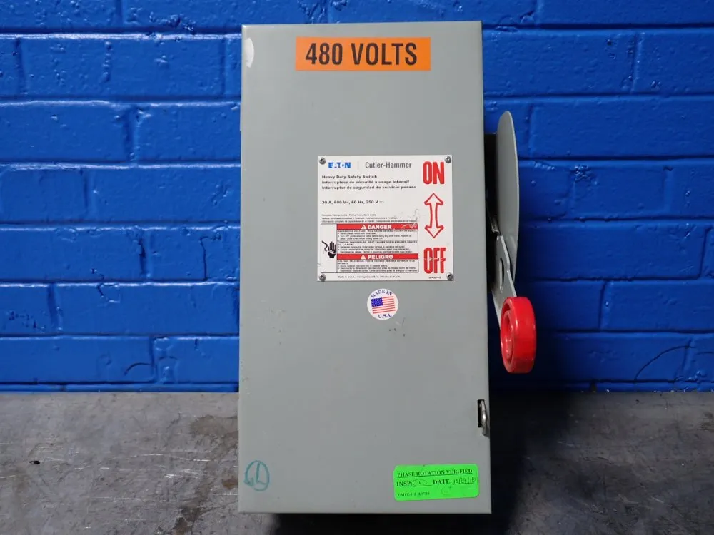 Eaton 30 A Heavy Duty Switch