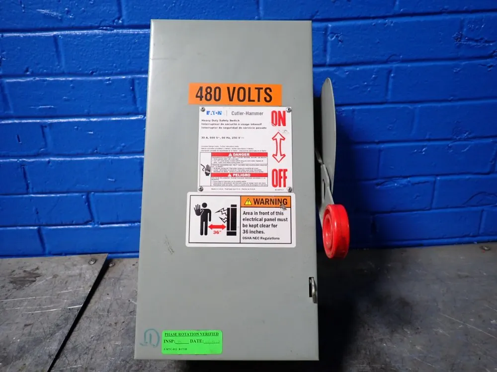 Eaton 30 A Heavy Duty Switch