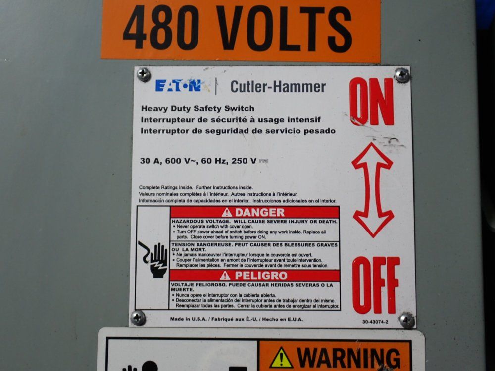 Eaton 30 A Heavy Duty Switch