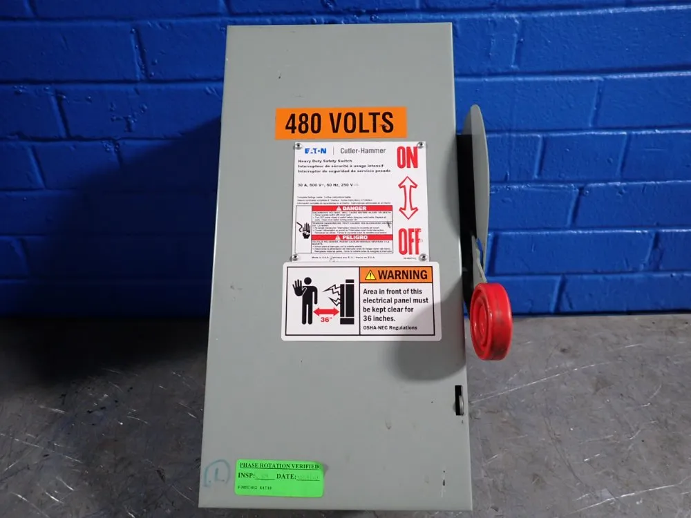 Eaton 30 A Heavy Duty Switch