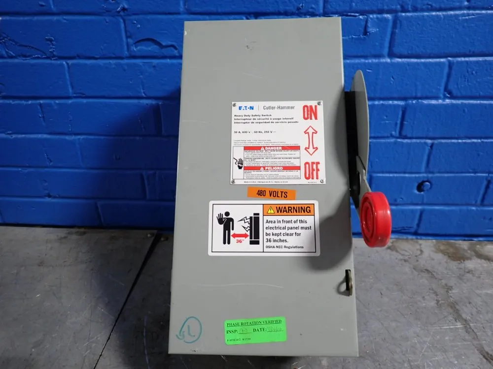 Eaton 30 A Heavy Duty Switch
