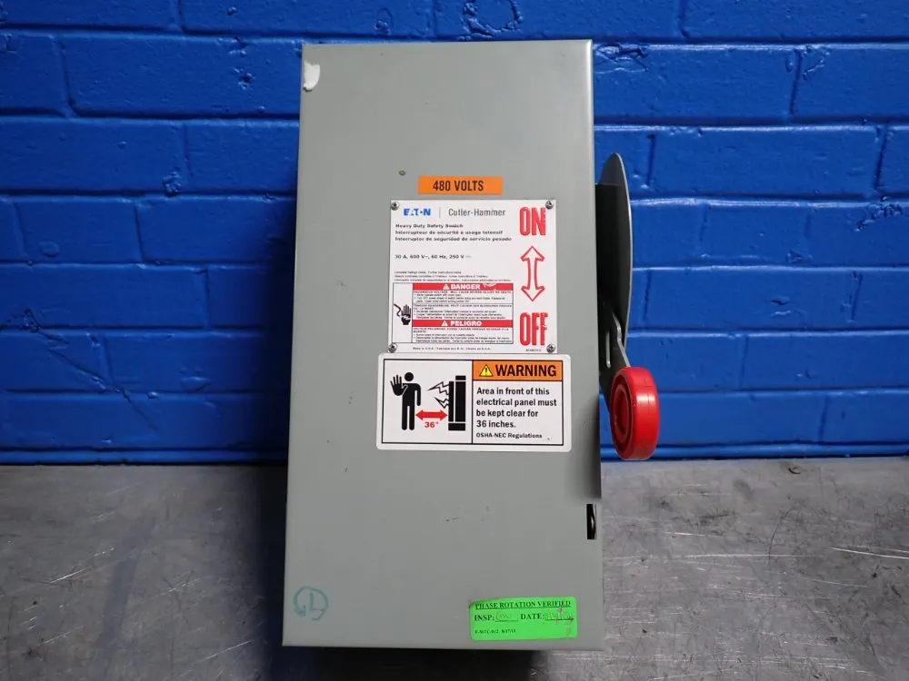 Eaton 30 A Heavy Duty Switch