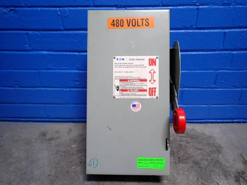 Eaton 30 A Heavy Duty Switch