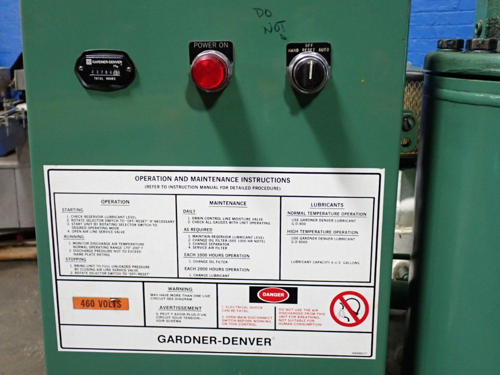 Gardner Denver 22 Kw Air Comressors - Ebergc