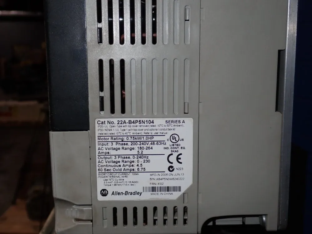 17x24 3 Mandrel Knife Cutter