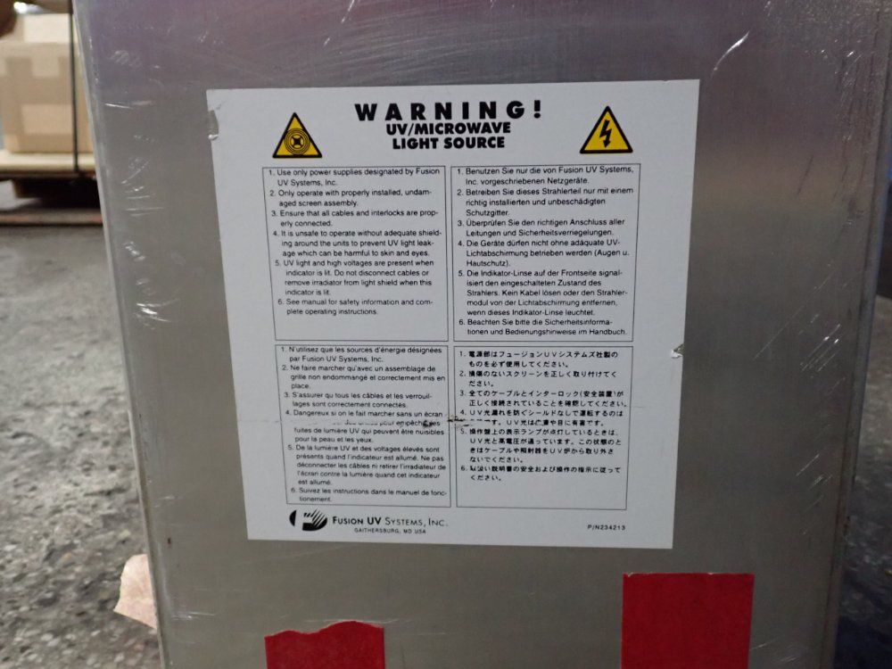 Fusion Uv Systems Irradiator