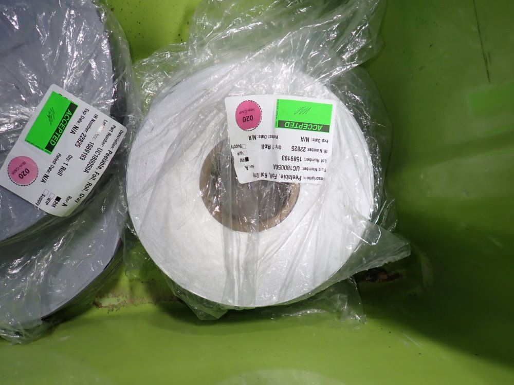 Peelable Foil Rolls