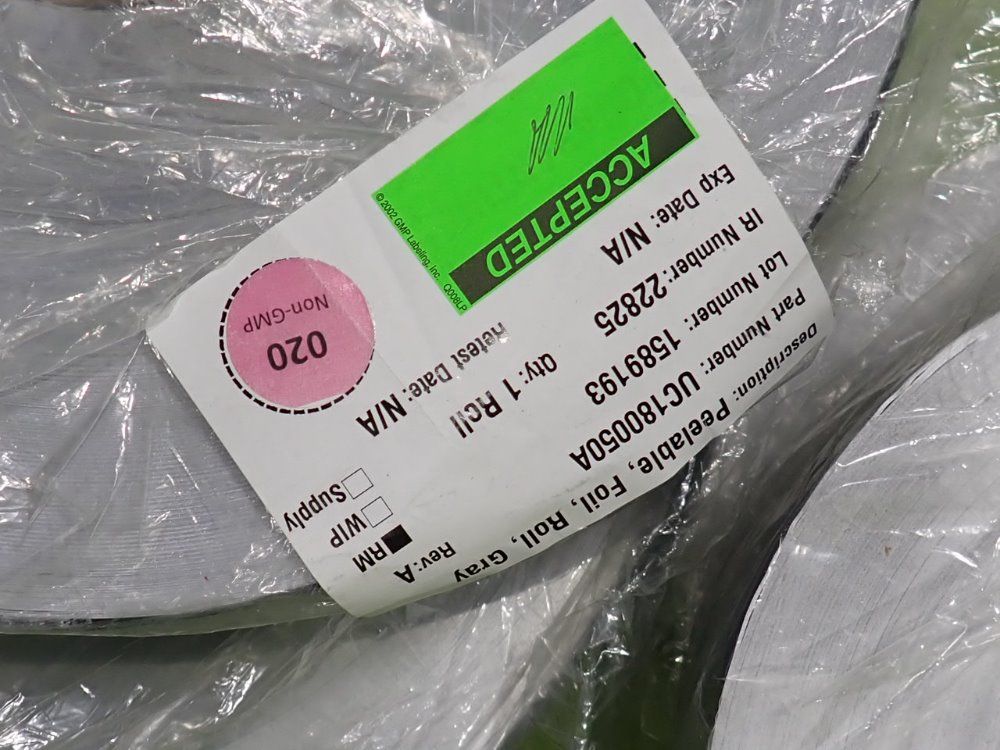 Peelable Foil Rolls