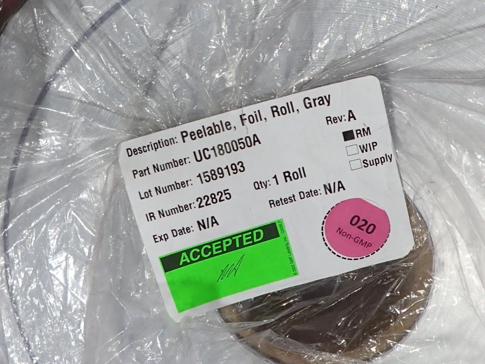 Peelable Foil Rolls