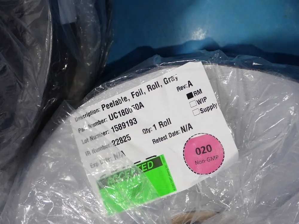 Peelable Foil Rolls