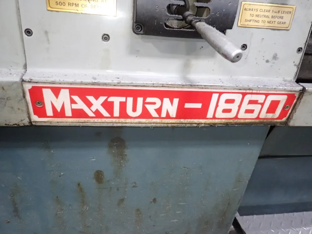 Turret Machinery Co 60" X 18" Maxturn-1860 Lathe - Phl1860