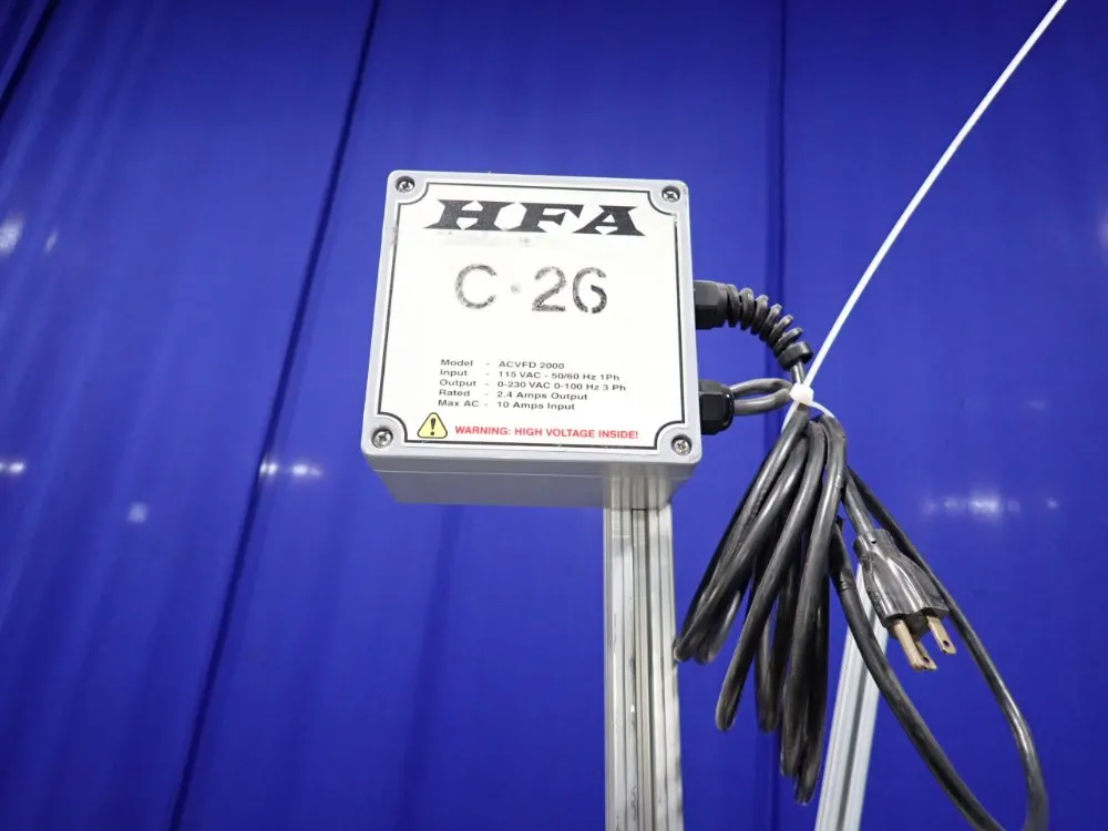 Hfa Conveyors 16" X 140" Incline Conveyor