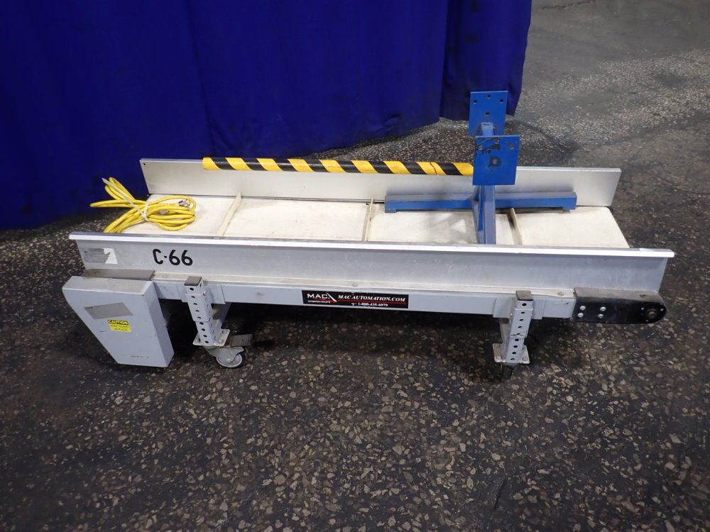 Mac Automation 17" X 62" Power Belt Conveyor