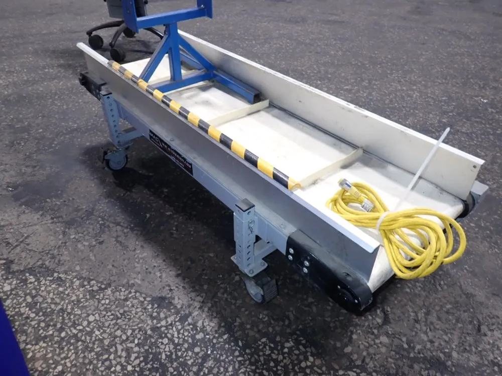 Mac Automation 17" X 62" Power Belt Conveyor