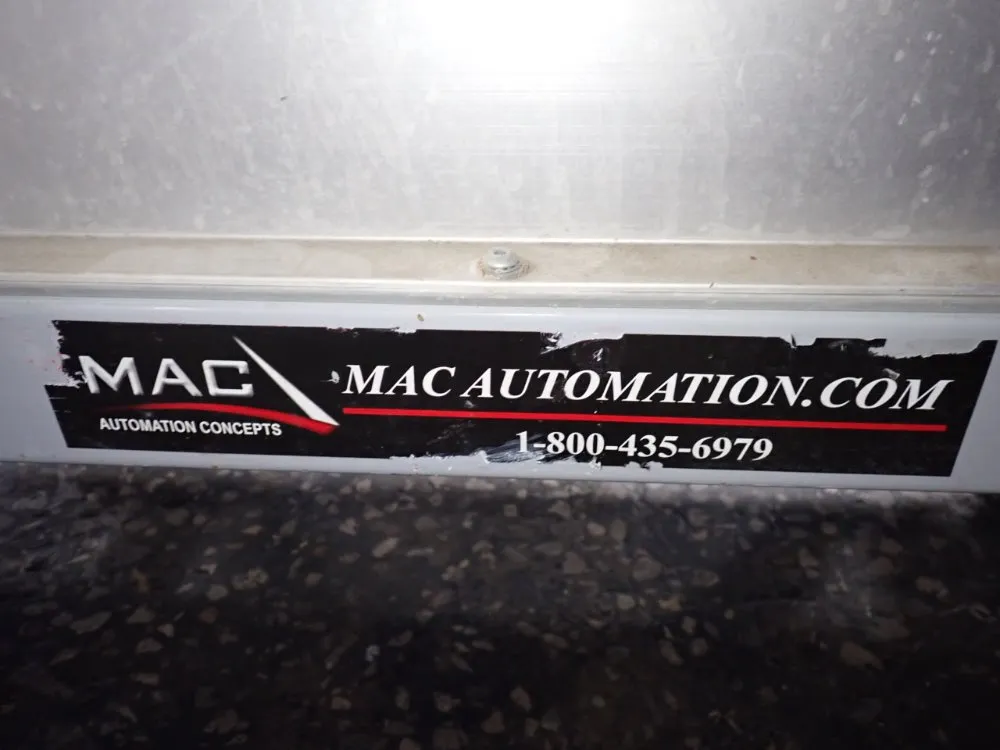 Mac Automation 17" X 62" Power Belt Conveyor