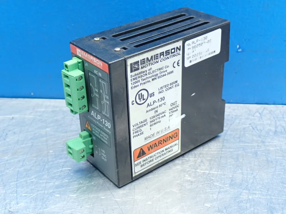 Emerson Auxiliary Power Supply - Alp-130