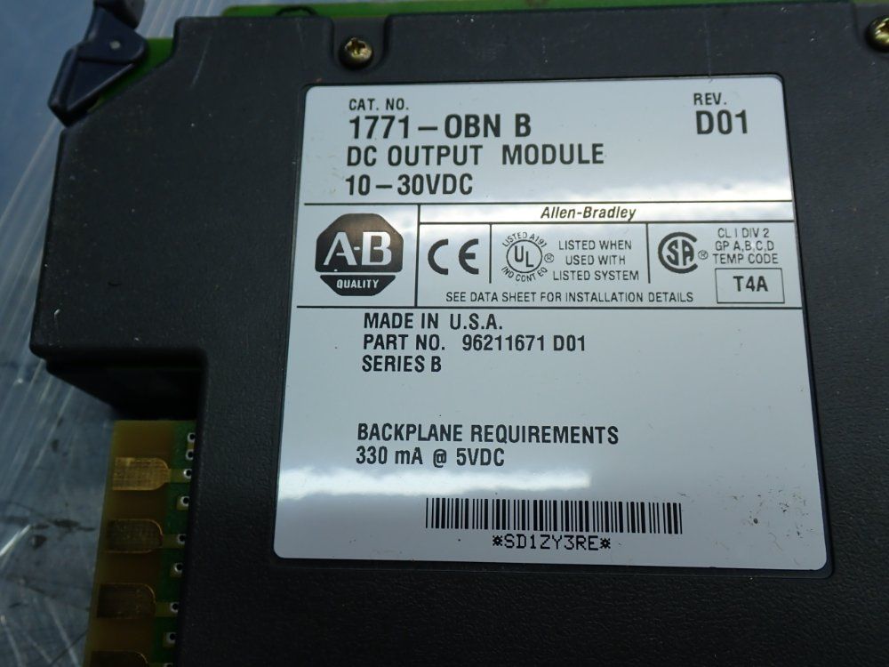 Allen Bradley Isolated Dc Output Module, 4pcs - 1771-oq16/b