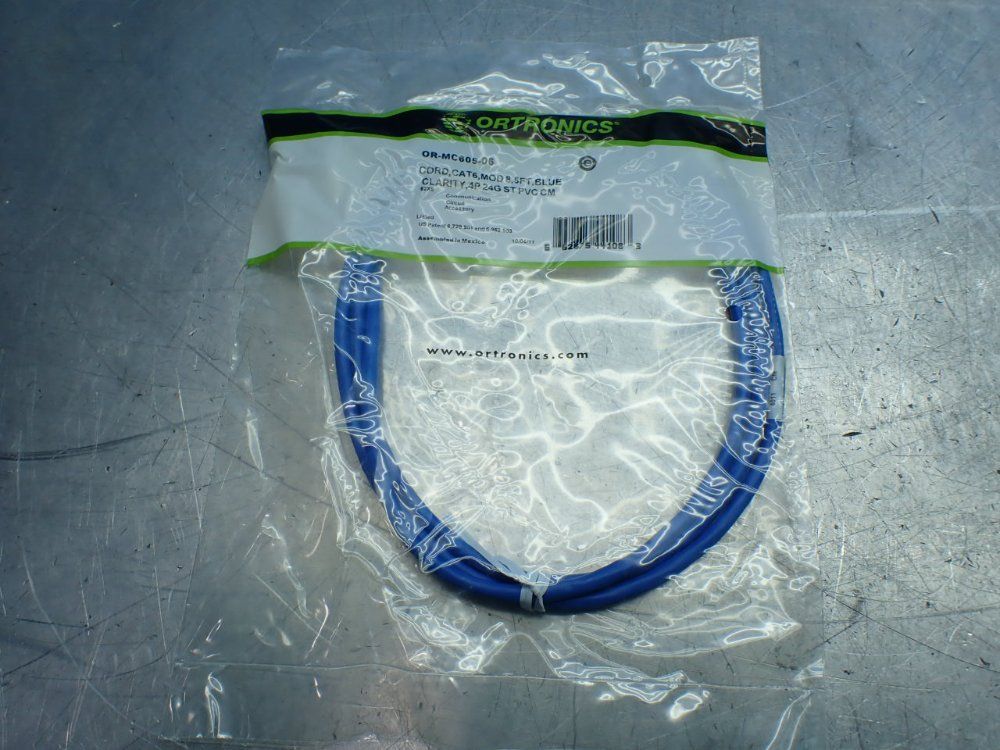 Ortronics 5ft 10 Cat6 Moudle Patch Cords. - Or-mc605-06