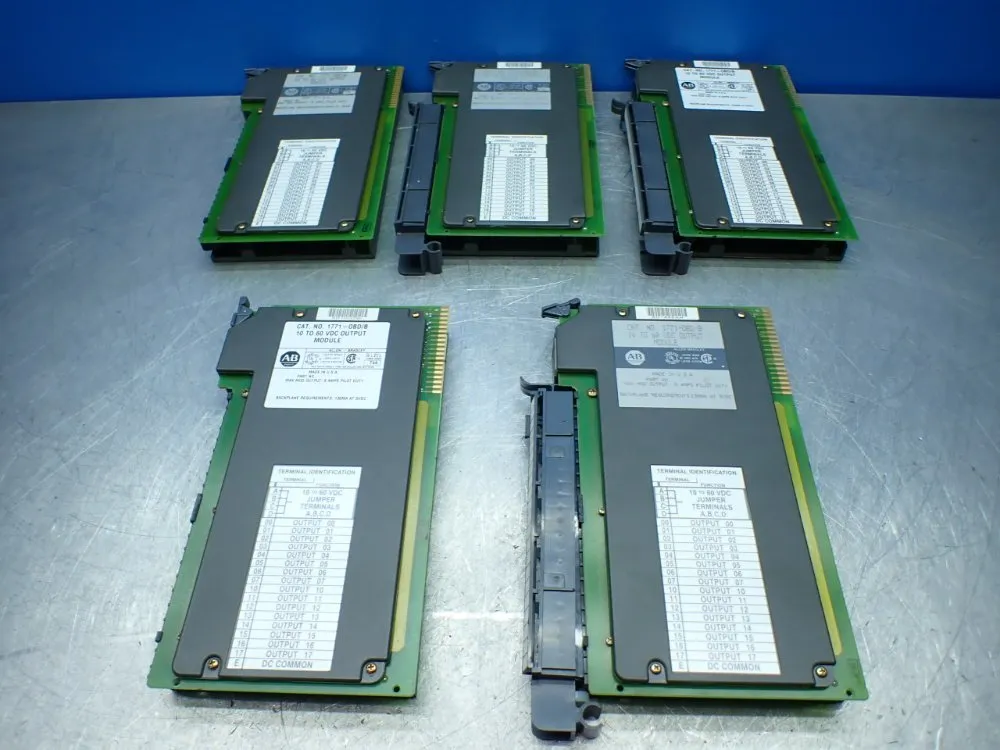 Allen-bradley 5 16-channel, 10–60v Dc Digital Output Modules - 1771-obd/b