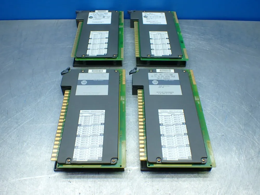 Allen-bradley 4 High True Input Modules - 1771-ibn
