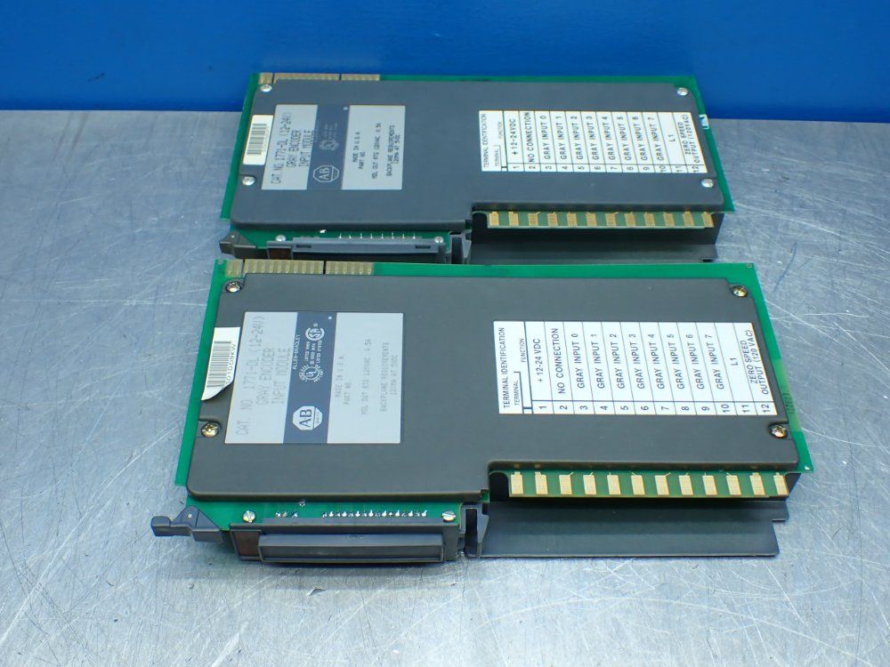 Allen-bradley 2 Gray Encoder Input Modules - 1771-dl