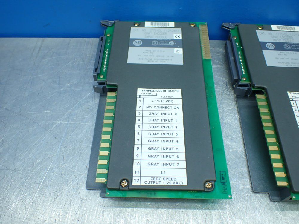 Allen-bradley 3 Gray Encoder Input Modules - 1771-dl