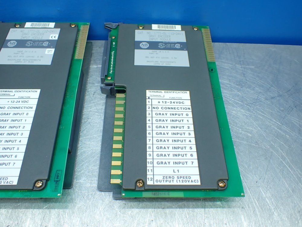 Allen-bradley 3 Gray Encoder Input Modules - 1771-dl