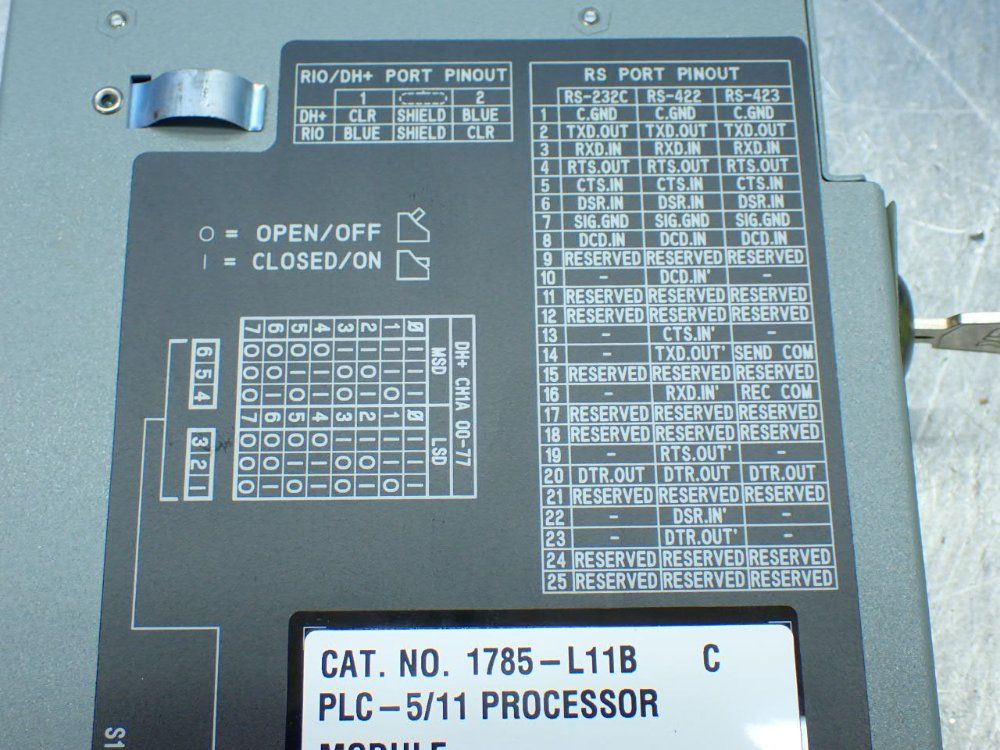 Allen-bradley Plc-5/11 Processor Module - 1785-l11b