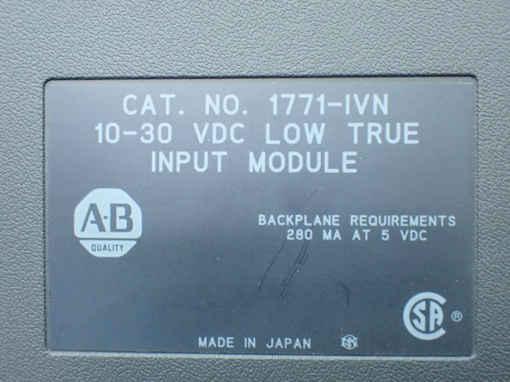 Allen-bradley 2pcs Allen-bradley Plc Lot 1771-ivn & 1771-ob - 1771-ivn