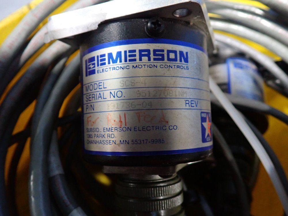 Emerson, Parker Rotary Encoders, Compumotor Stepper Motors